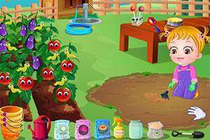 可愛寶貝愛勞動