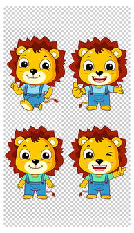 可愛卡通呆萌寶寶嬰兒矢量高清透明圖圖片素材 ai模板下載 0.74mb 動漫人物大全 人物形象