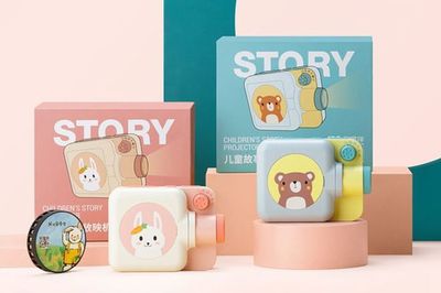 鍛煉表達能力、培養閱讀習慣,趣學伴兒童故事放映機體驗