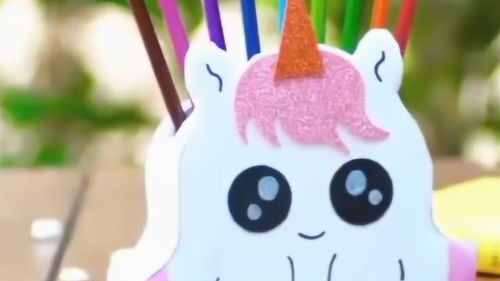 給寶貝自制一個可愛的小筆筒,幼兒園的小朋友都羨慕