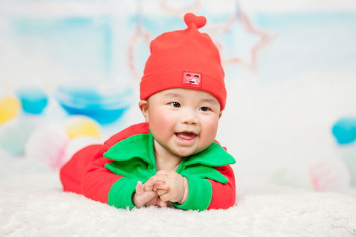 可愛草莓服裝寶寶嬰兒母嬰人物攝影圖照片 st攝影